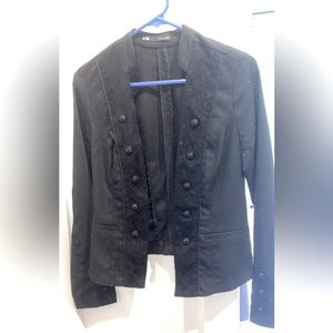 Maurice’s lace trim blazer